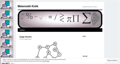 Desktop Screenshot of matematikkolik.wordpress.com