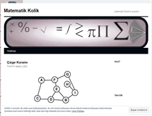 Tablet Screenshot of matematikkolik.wordpress.com