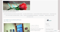 Desktop Screenshot of cnypenwomen.wordpress.com