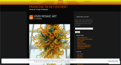 Desktop Screenshot of francineinretirement.wordpress.com