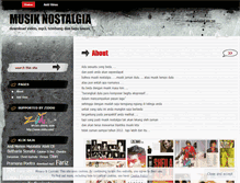 Tablet Screenshot of musiknostalgia.wordpress.com