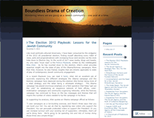 Tablet Screenshot of boundlessdrama.wordpress.com