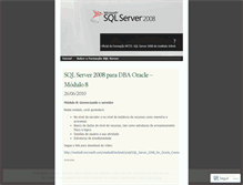 Tablet Screenshot of microsoftsqlserver.wordpress.com