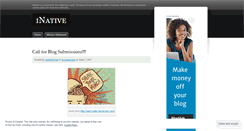 Desktop Screenshot of inative.wordpress.com