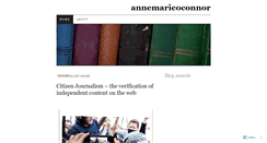 Desktop Screenshot of annemarieoconnor.wordpress.com