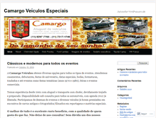 Tablet Screenshot of camargoveiculos.wordpress.com