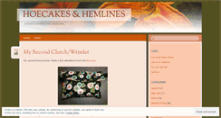 Desktop Screenshot of hoecakesandhemlines.wordpress.com