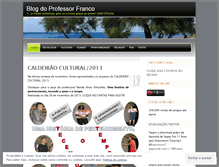 Tablet Screenshot of franco2008.wordpress.com
