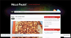 Desktop Screenshot of hellopaleo.wordpress.com