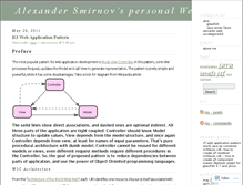 Tablet Screenshot of alexsmirnov.wordpress.com