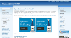 Desktop Screenshot of cindotnet.wordpress.com