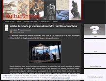 Tablet Screenshot of kulturinseec.wordpress.com
