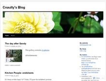 Tablet Screenshot of cnaulty.wordpress.com
