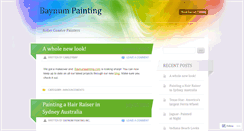 Desktop Screenshot of baynumpainting.wordpress.com