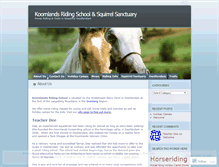 Tablet Screenshot of horseridingsa.wordpress.com