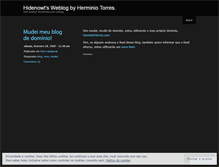 Tablet Screenshot of hidenowt.wordpress.com