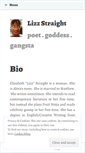 Mobile Screenshot of lizzstraight.wordpress.com