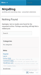 Mobile Screenshot of everythingninja.wordpress.com
