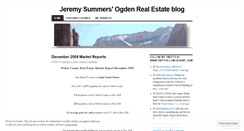 Desktop Screenshot of ogdenrealestate.wordpress.com