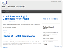 Tablet Screenshot of biskt.wordpress.com