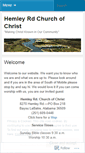 Mobile Screenshot of hemleyrdchurch.wordpress.com