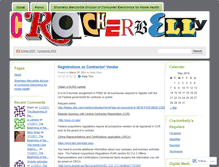 Tablet Screenshot of crackerbelly.wordpress.com