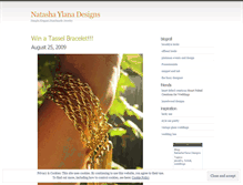 Tablet Screenshot of natashaylanadesigns.wordpress.com