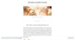 Desktop Screenshot of jessicajadeevans.wordpress.com