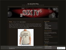Tablet Screenshot of my3sixty5.wordpress.com