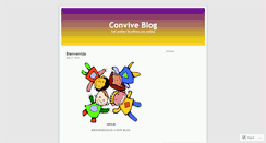 Desktop Screenshot of conviveconvive.wordpress.com