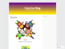 Tablet Screenshot of conviveconvive.wordpress.com