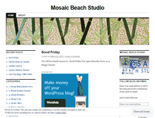 Tablet Screenshot of mosaicbeach.wordpress.com
