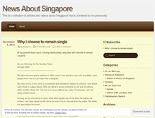 Tablet Screenshot of newsaboutsingapore.wordpress.com