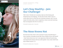 Tablet Screenshot of nectaroflife.wordpress.com