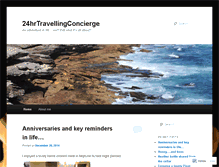 Tablet Screenshot of 24hrtravellingconcierge.wordpress.com