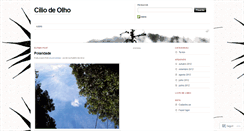 Desktop Screenshot of ciliodeolho.wordpress.com