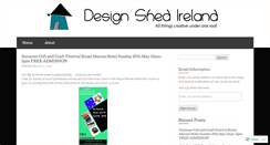 Desktop Screenshot of designshedireland.wordpress.com