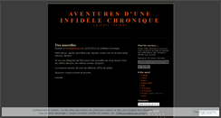 Desktop Screenshot of infidelechronique.wordpress.com