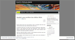 Desktop Screenshot of didunia.wordpress.com