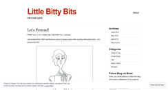 Desktop Screenshot of littlebittybits.wordpress.com