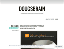Tablet Screenshot of dougsbrain.wordpress.com
