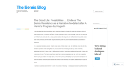 Desktop Screenshot of bemisblog.wordpress.com