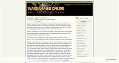 Desktop Screenshot of knightsofthefeatheredhats.wordpress.com