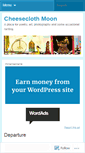 Mobile Screenshot of cheeseclothmoon.wordpress.com