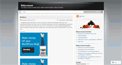 Desktop Screenshot of bikkesement.wordpress.com