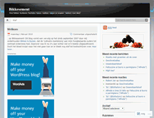 Tablet Screenshot of bikkesement.wordpress.com