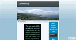 Desktop Screenshot of choose2bu.wordpress.com