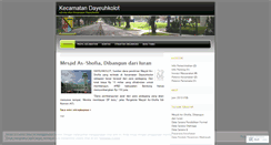 Desktop Screenshot of kecamatandayeuhkolot.wordpress.com