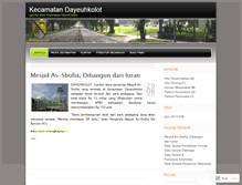 Tablet Screenshot of kecamatandayeuhkolot.wordpress.com