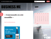 Tablet Screenshot of businessmearoundtheworld.wordpress.com